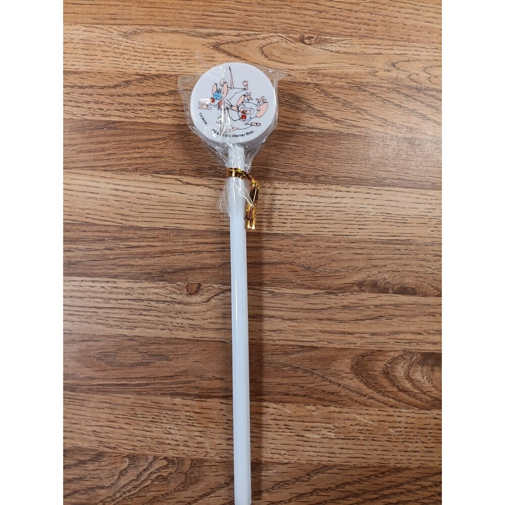 Vintage 1995 Pinky and The Brain  Pencil Eraser Topper